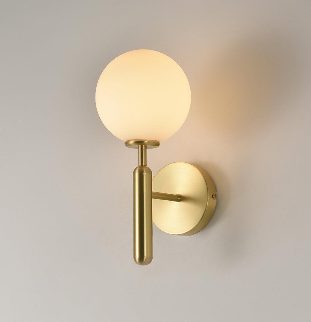 Lustra Wall Lamp Plug In Glass Globe Nordic - Neutralighting