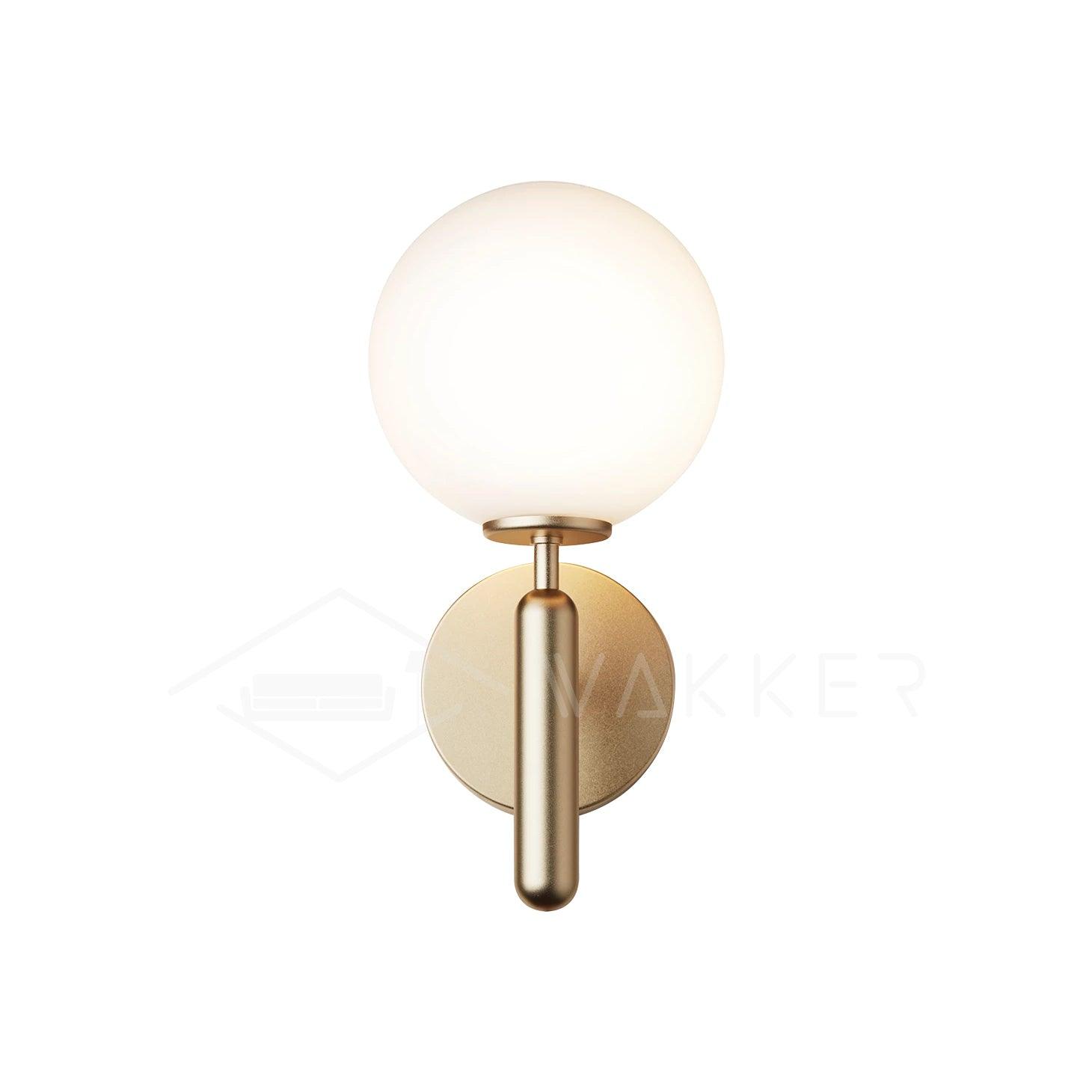 Lustra Wall Lamp Plug In Glass Globe Nordic - Neutralighting