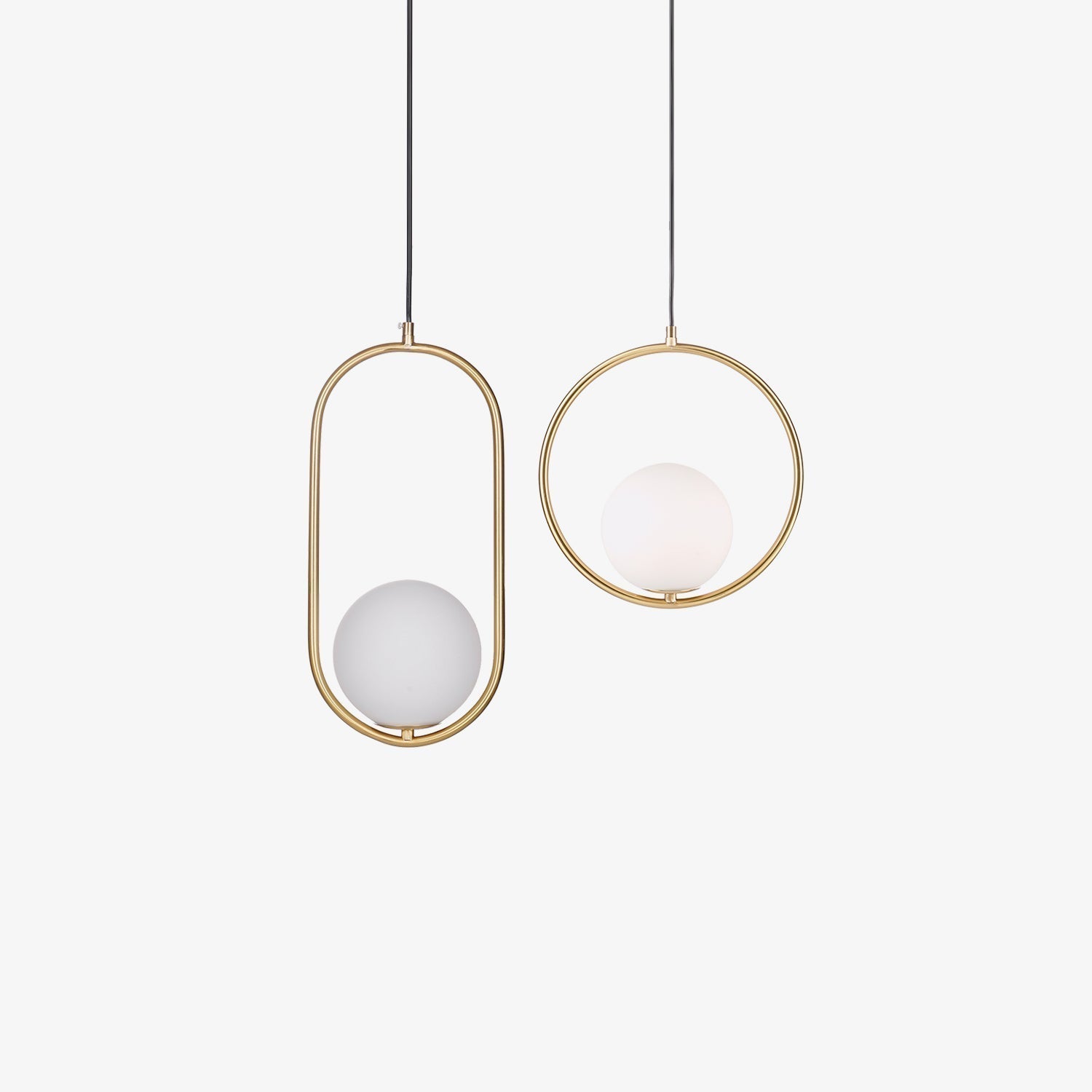 Mila Brass Pendant Light - Blowlighting