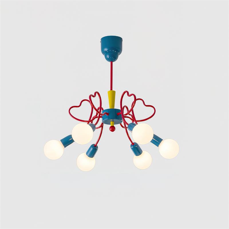 Virelli Lustre Bras en Forme de Cœur Colorés Ludiques Artistiques - Neutralighting