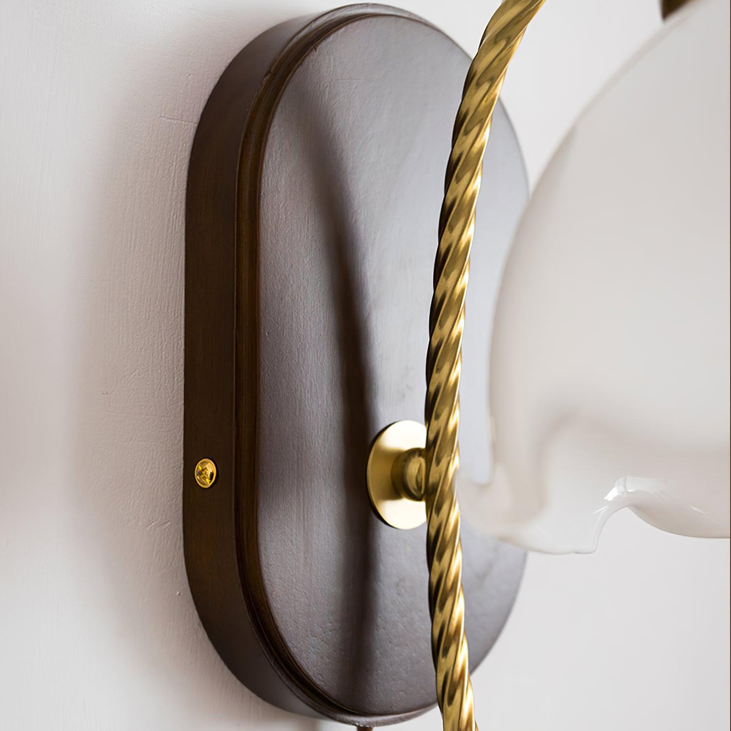 Olyss Wood Vintage Wall Lamp - Neutralighting