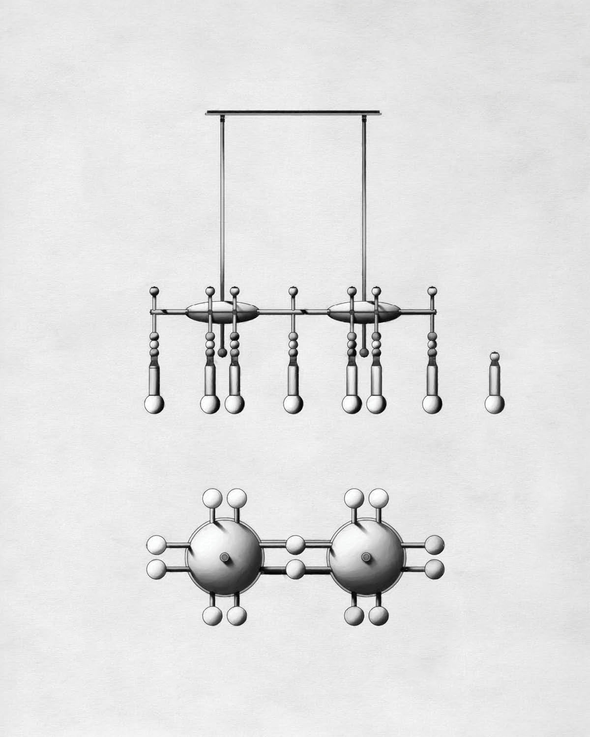 Esoleth Traditional Premium Elegance Marble Chandelier - Neutralighting