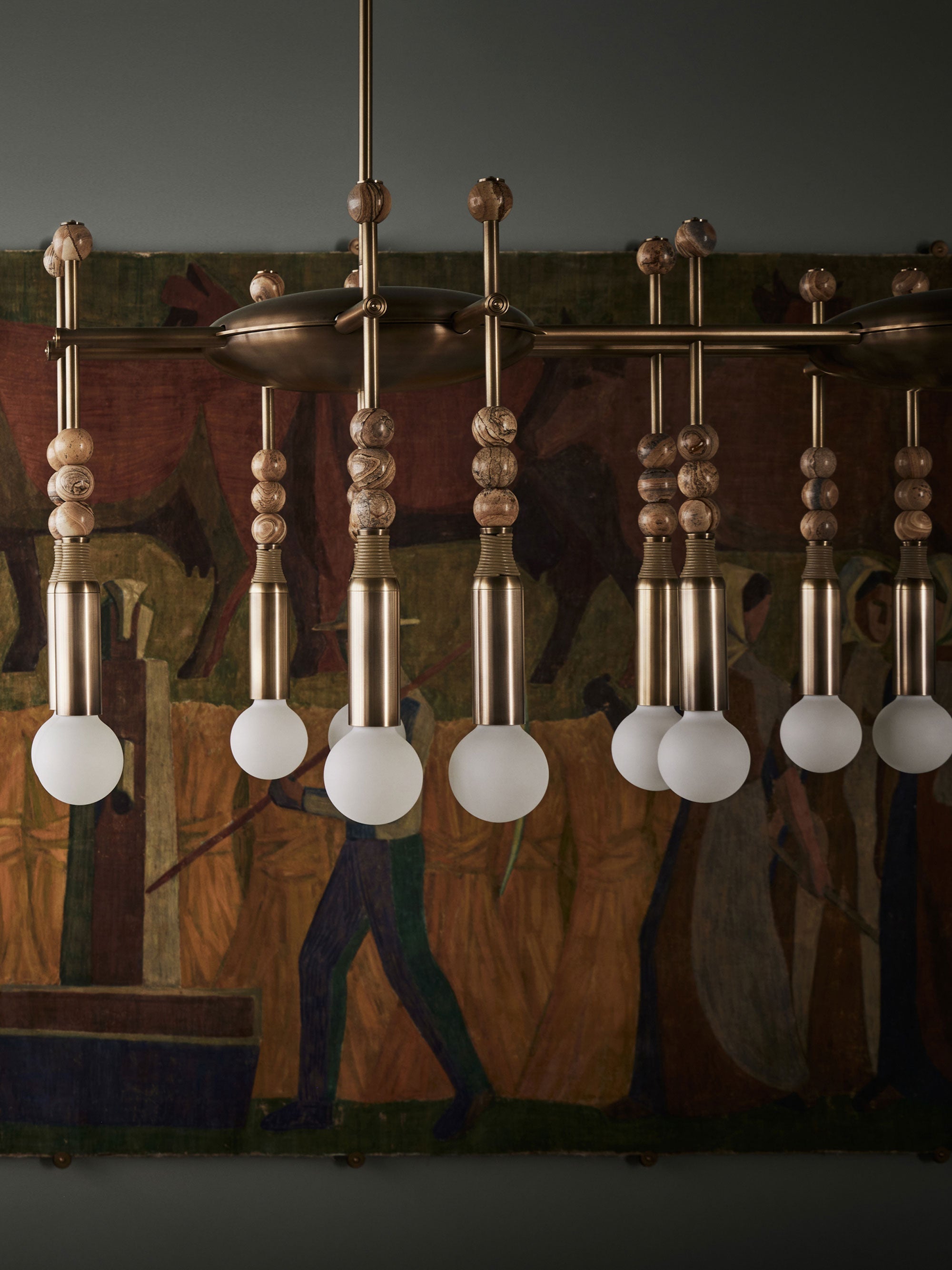 Esoleth Traditional Premium Elegance Marble Chandelier - Neutralighting