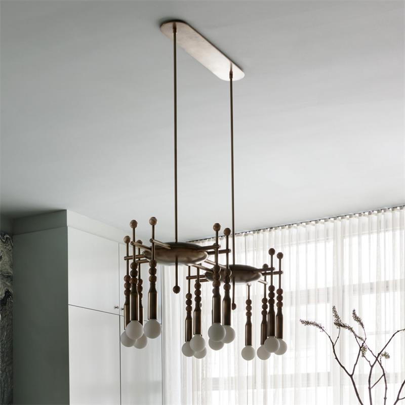 Esoleth Traditional Premium Elegance Marble Chandelier - Neutralighting