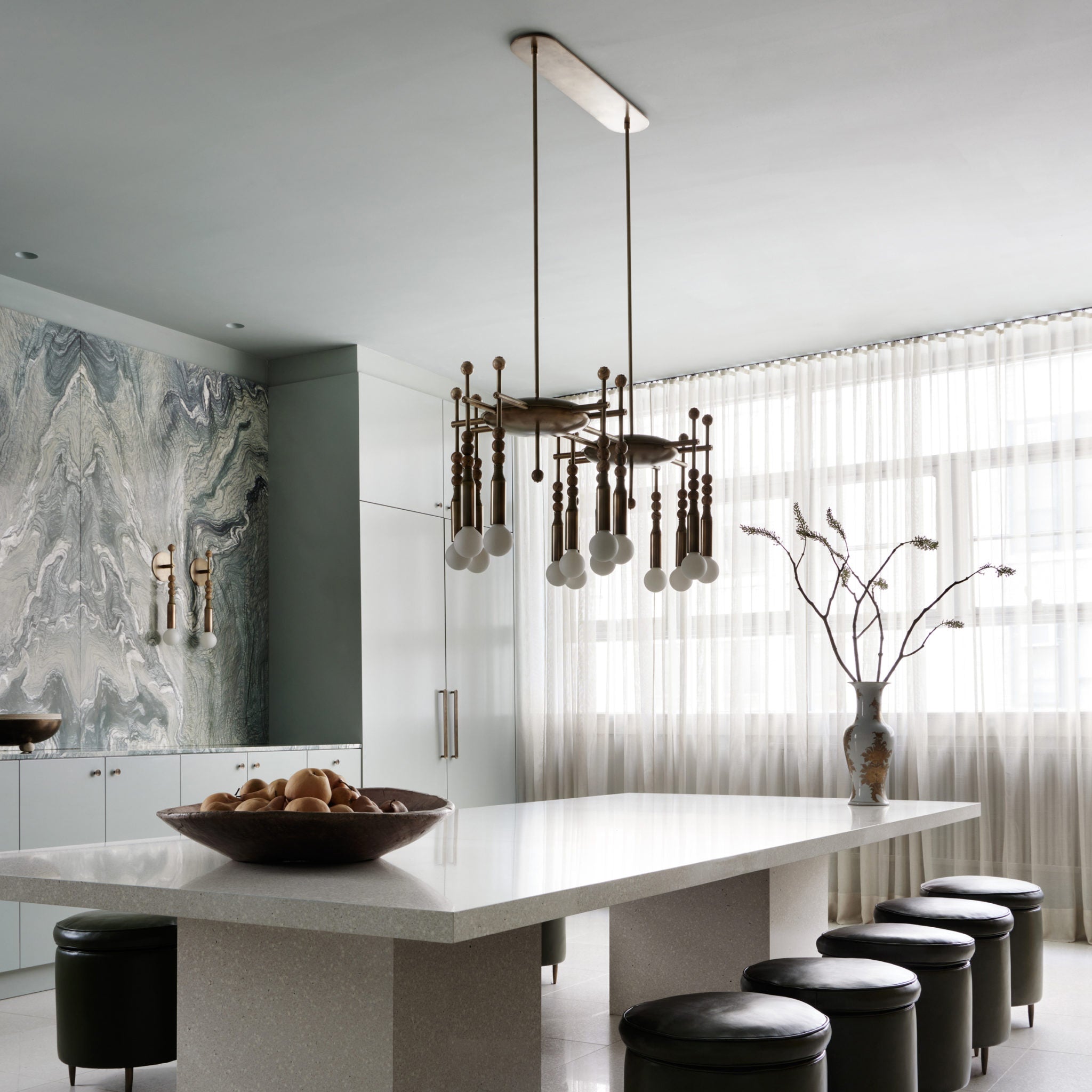 Esoleth Traditional Premium Elegance Marble Chandelier - Neutralighting