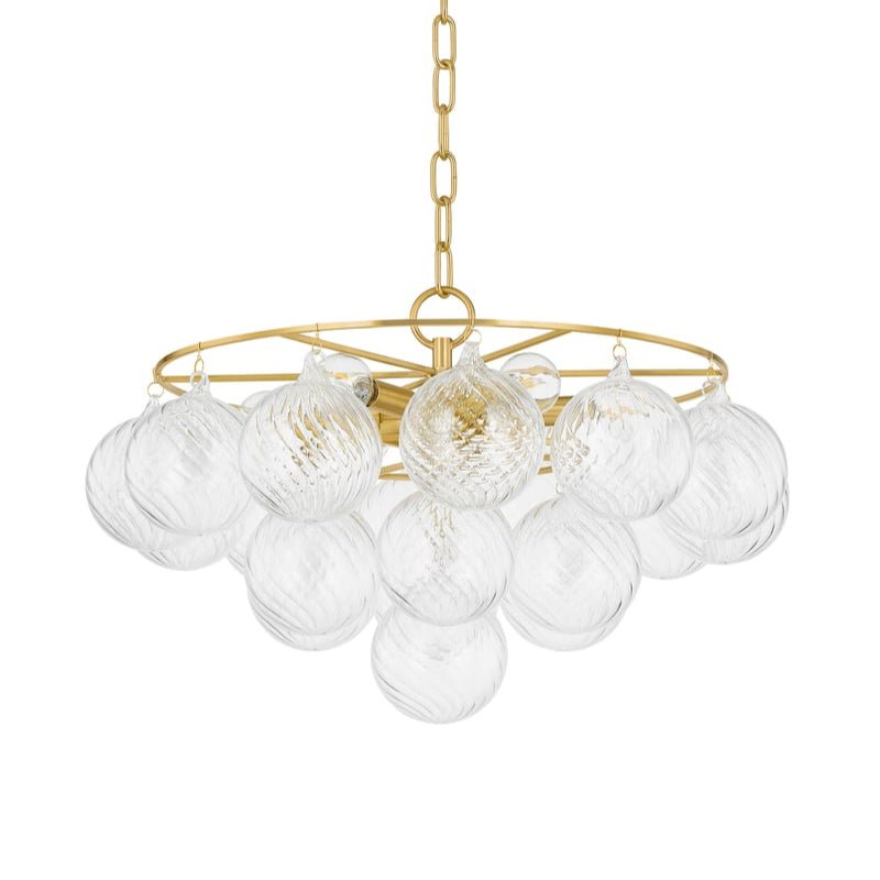 Aurora Chandelier en Verre Globe Élégant - Neutralighting