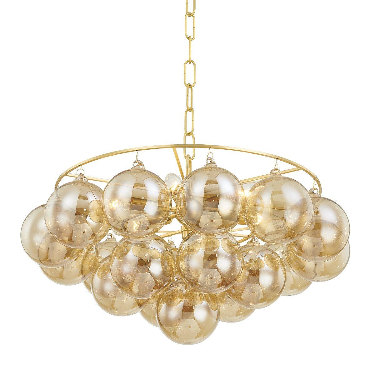 Aurora Chandelier en Verre Globe Élégant - Neutralighting