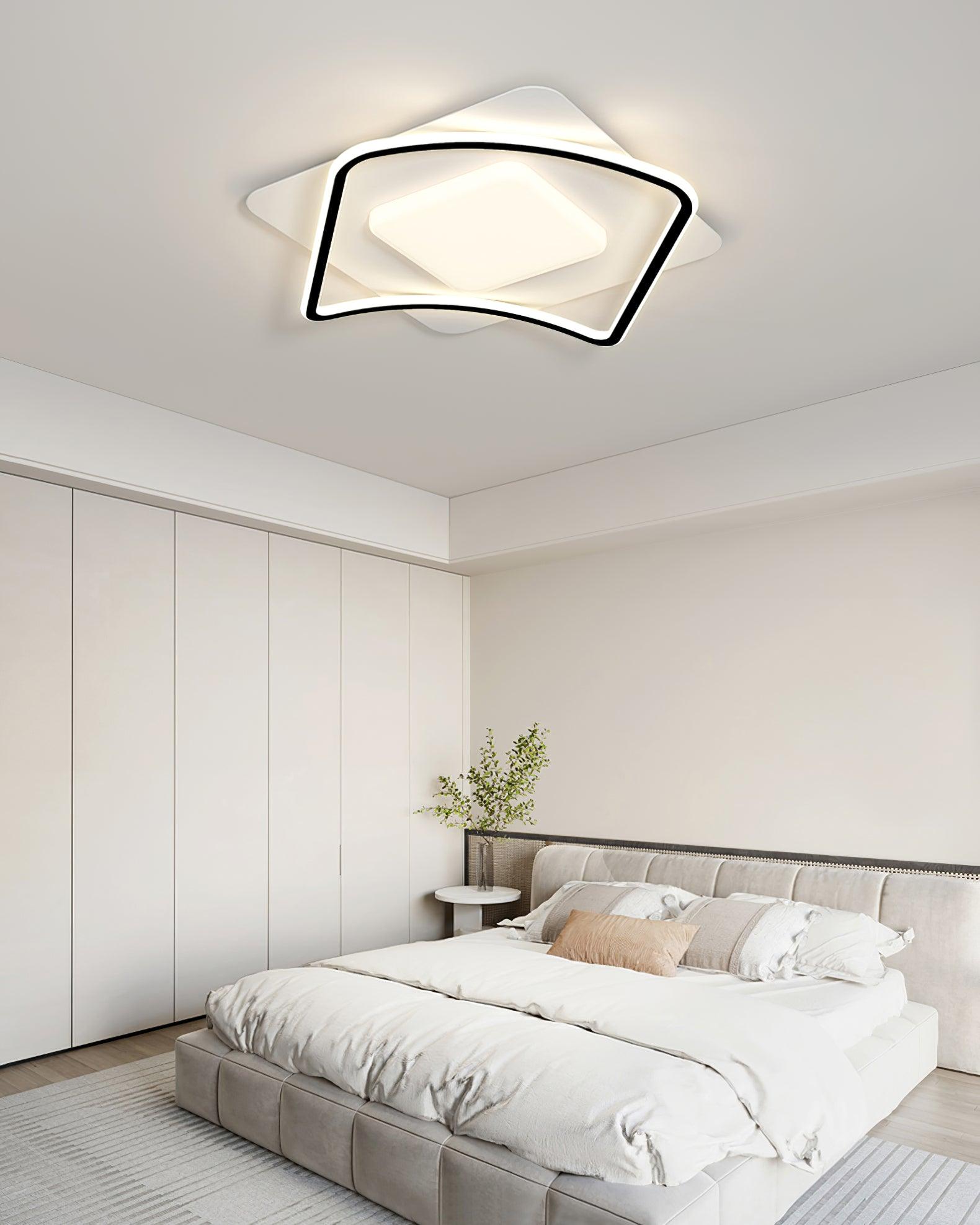 Solara Plafonnier LED Géométrie Minimaliste - Neutralighting