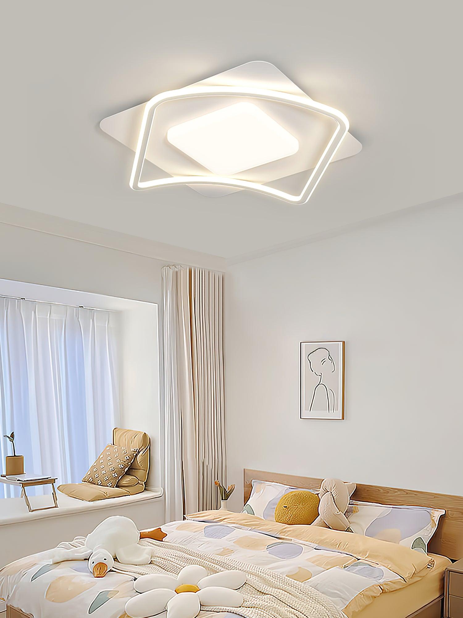 Solara Plafonnier LED Géométrie Minimaliste - Neutralighting