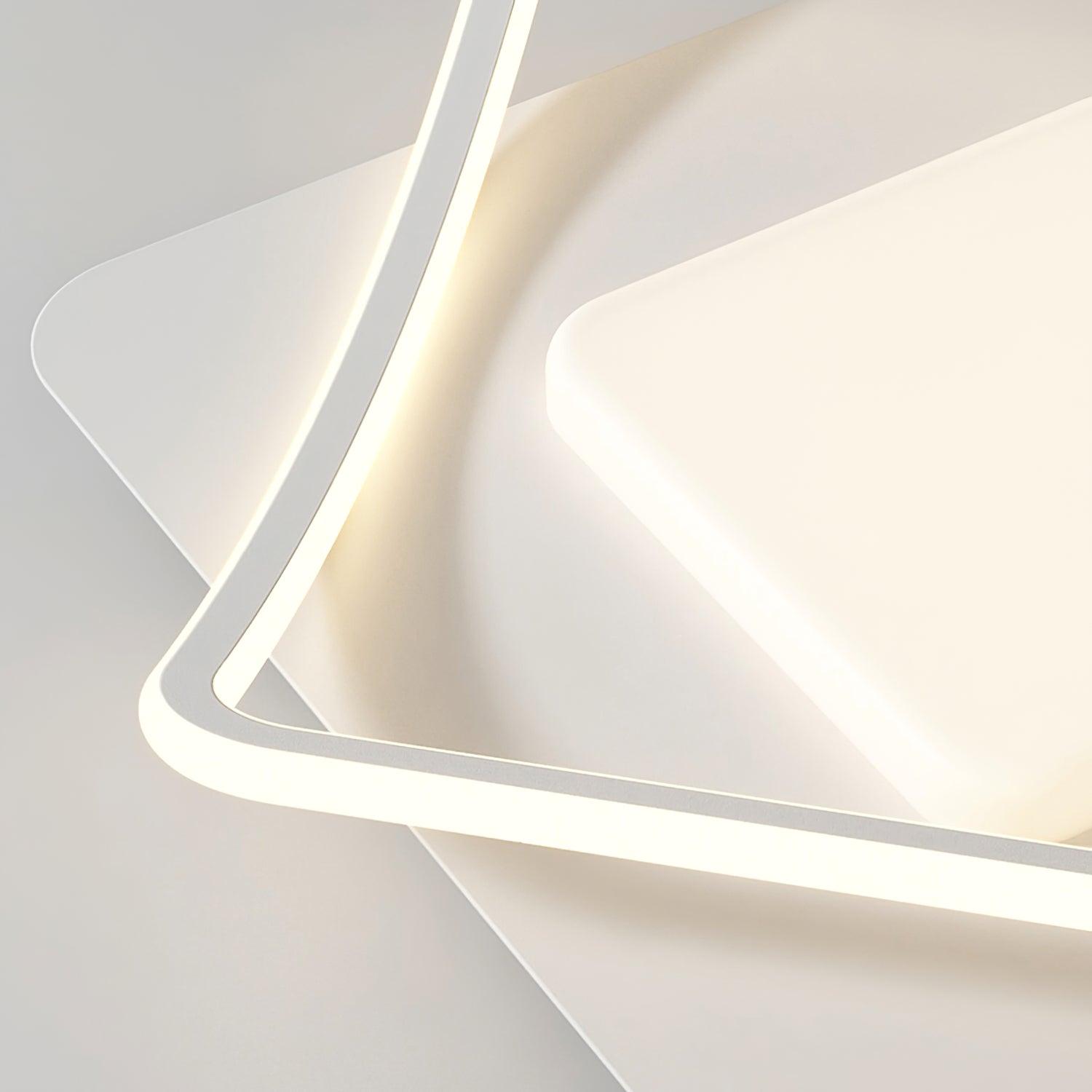 Solara Plafonnier LED Géométrie Minimaliste - Neutralighting