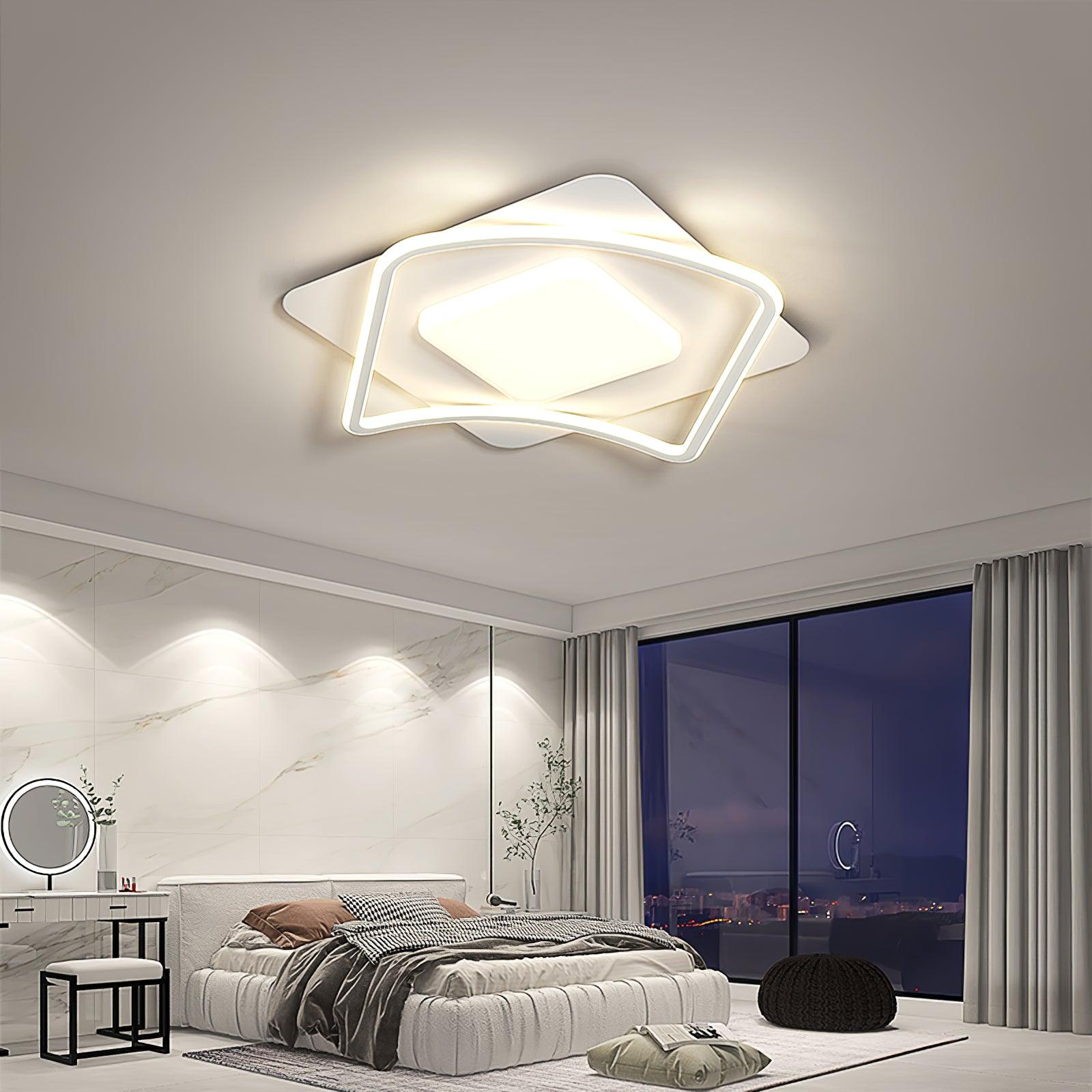 Solara Plafonnier LED Géométrie Minimaliste - Neutralighting