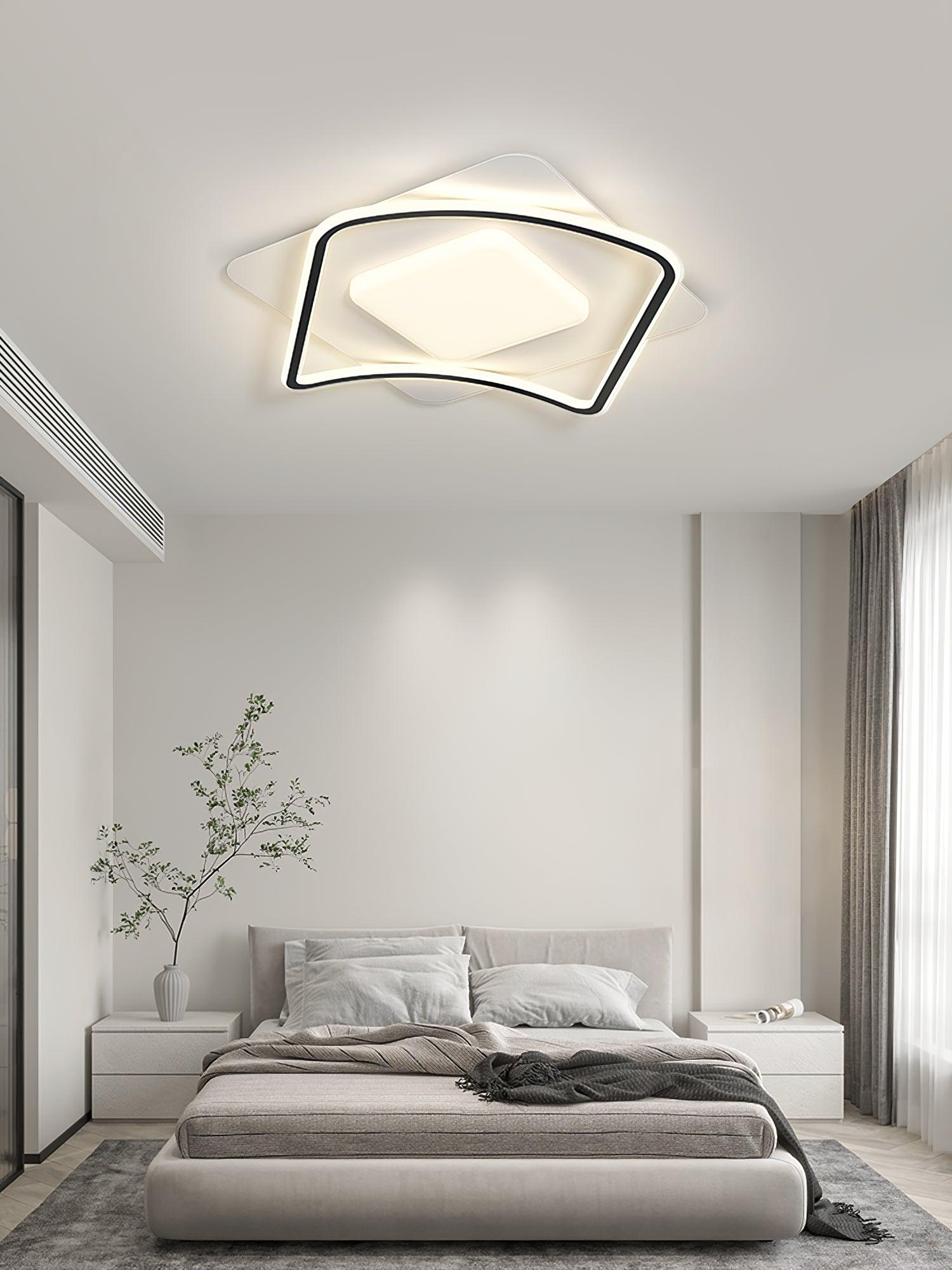 Solara Plafonnier LED Géométrie Minimaliste - Neutralighting
