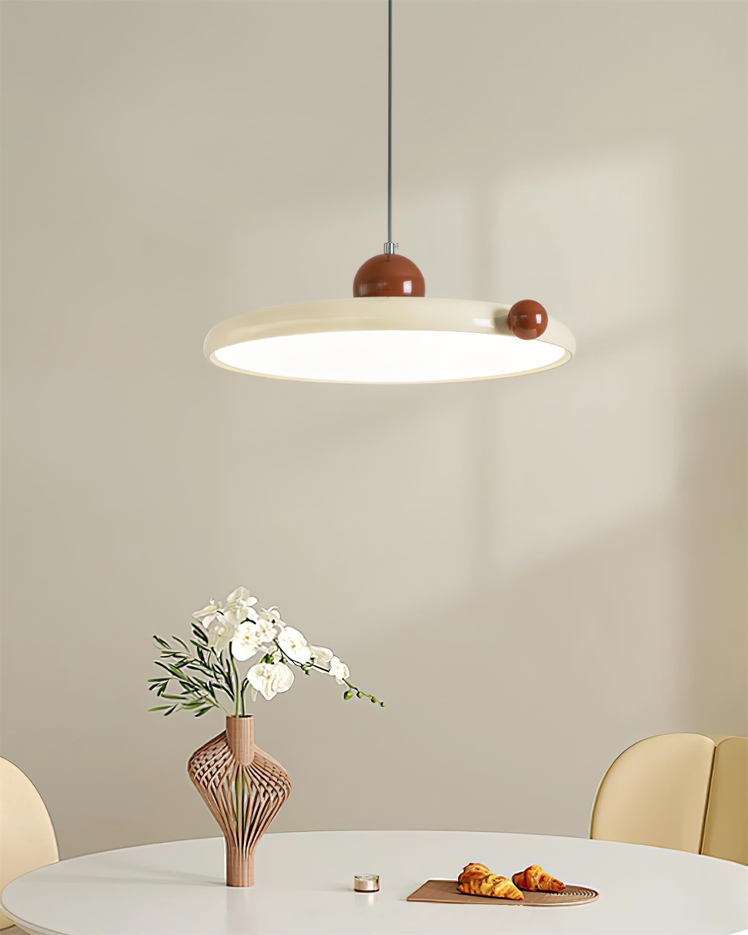 Minka Suspension Disque Sphère Minimaliste - Neutralighting
