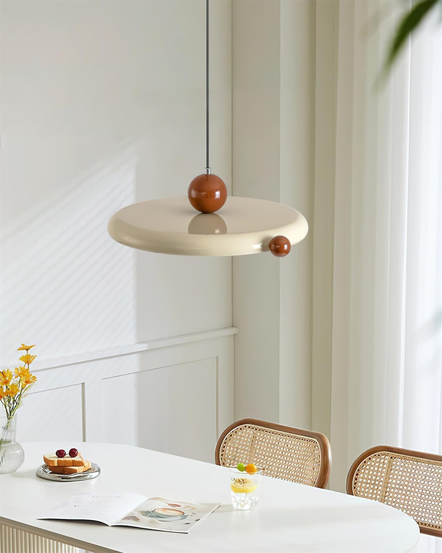 Minka Suspension Disque Sphère Minimaliste - Neutralighting