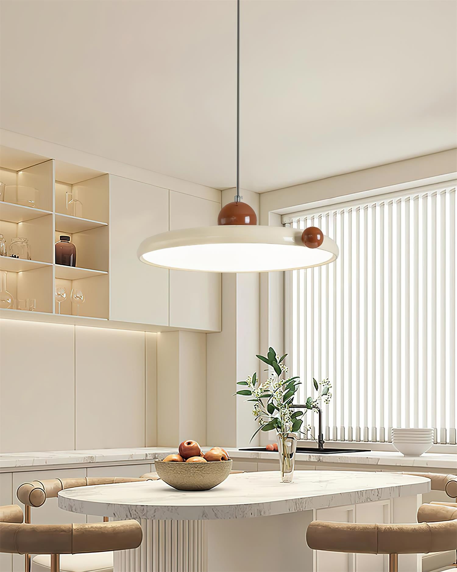 Minka Suspension Disque Sphère Minimaliste - Neutralighting