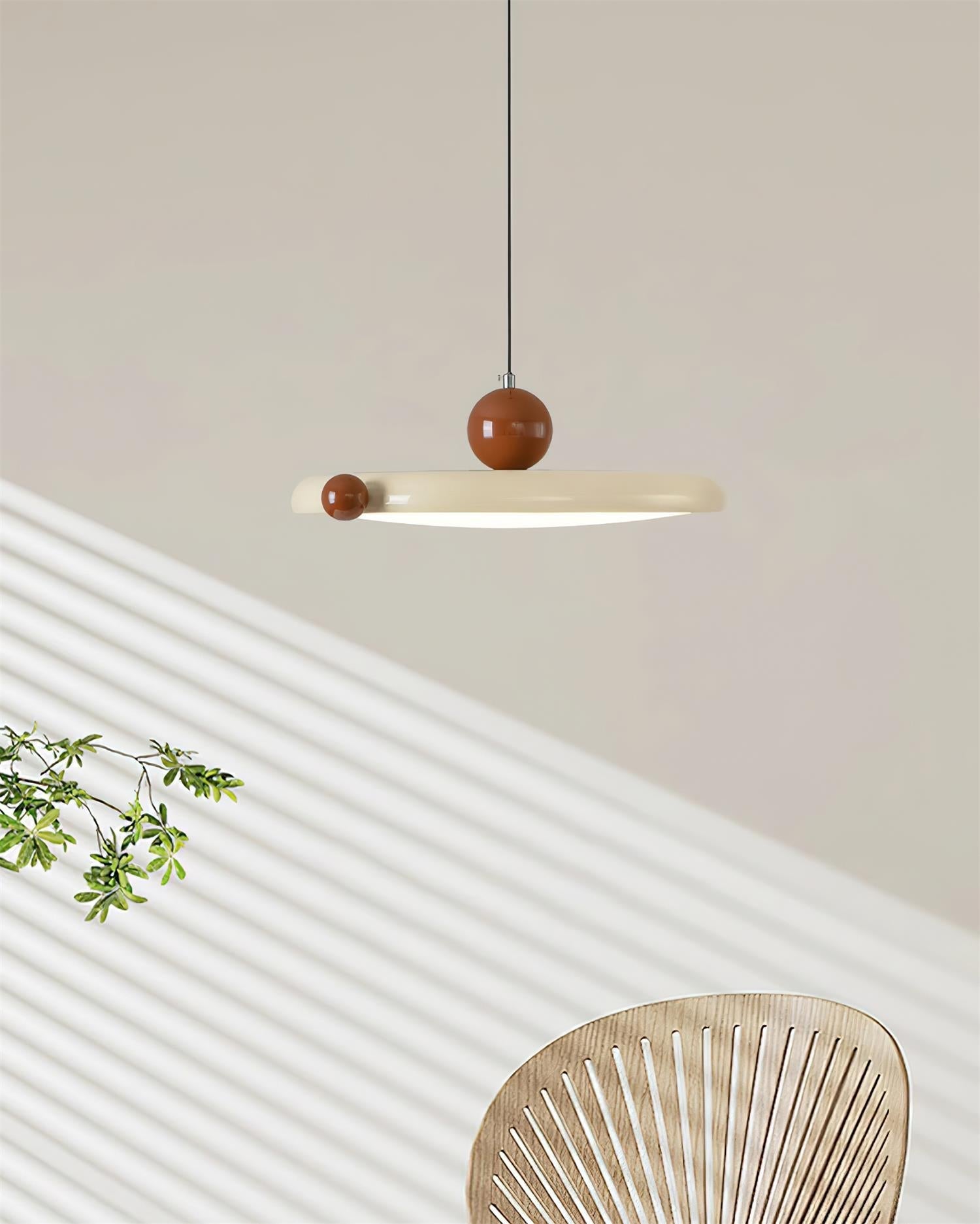 Minka Suspension Disque Sphère Minimaliste - Neutralighting