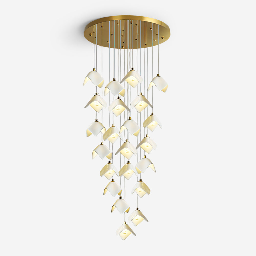 Mira Lustre Sculpture Florale Bloom - Neutralighting