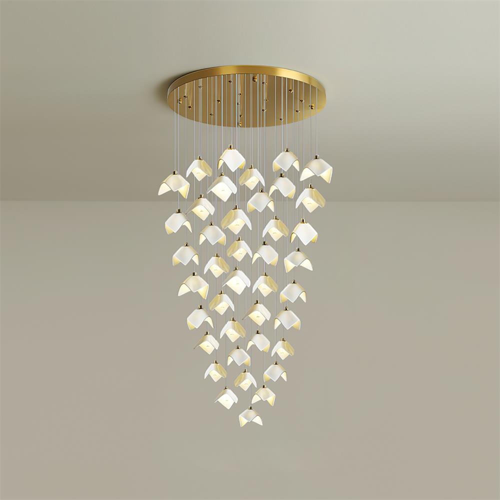 Mira Lustre Sculpture Florale Bloom - Neutralighting