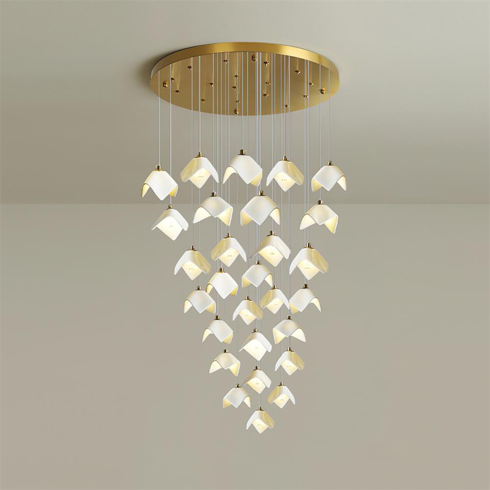 Mira Lustre Sculpture Florale Bloom - Neutralighting