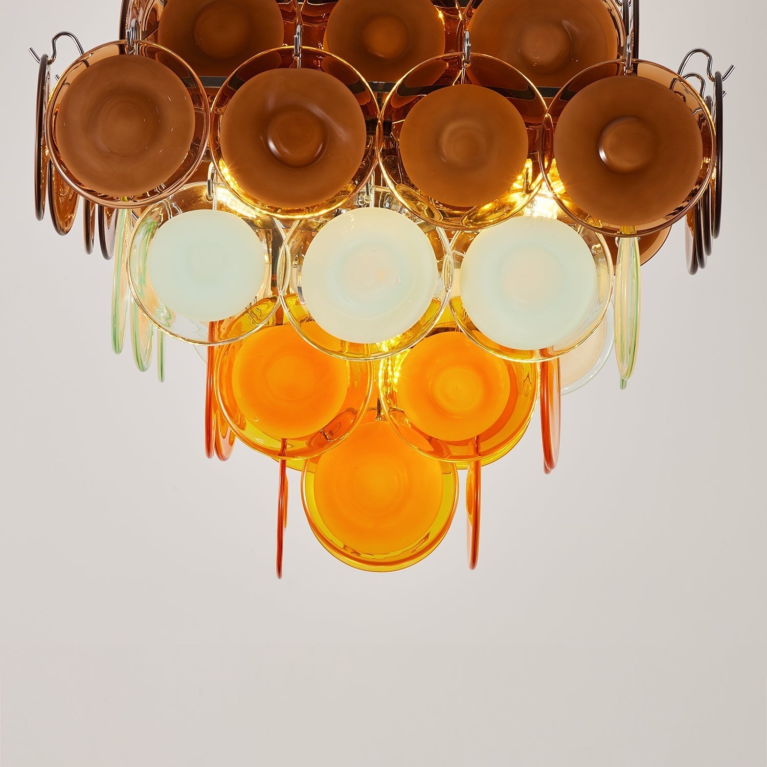 Miretta Lustre Disques en Verre Superposés - Neutralighting