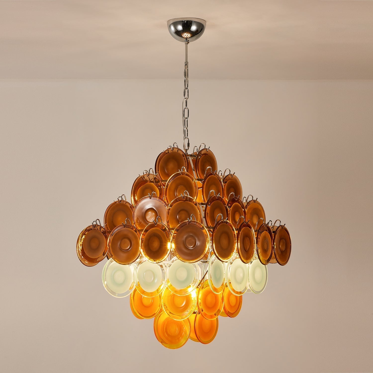 Miretta Lustre Disques en Verre Superposés - Neutralighting