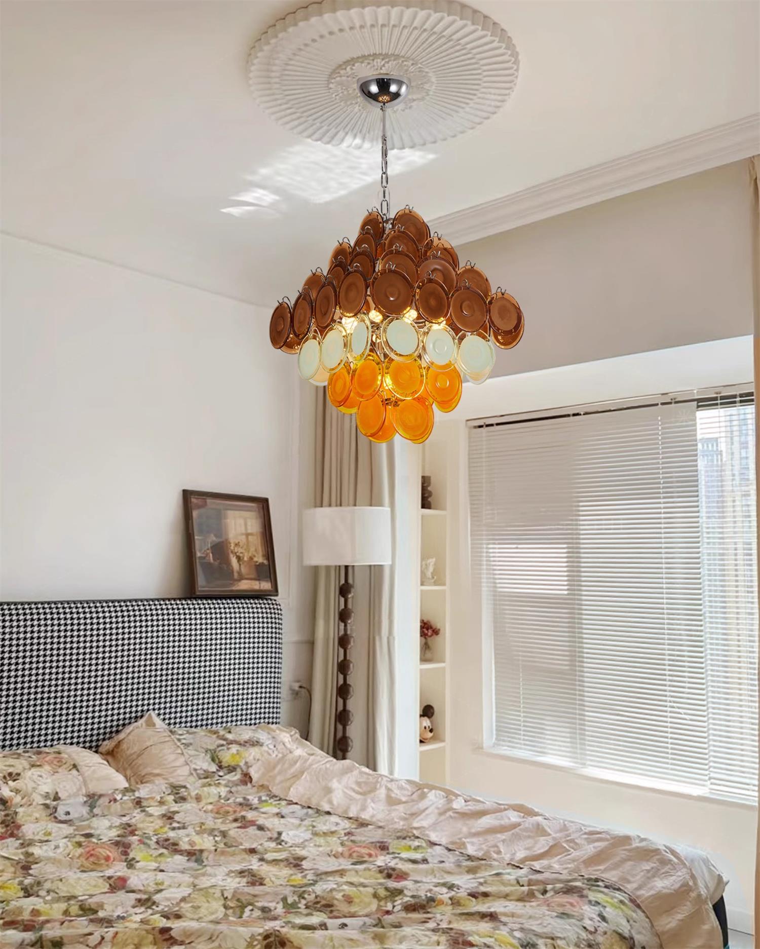 Miretta Lustre Disques en Verre Superposés - Neutralighting