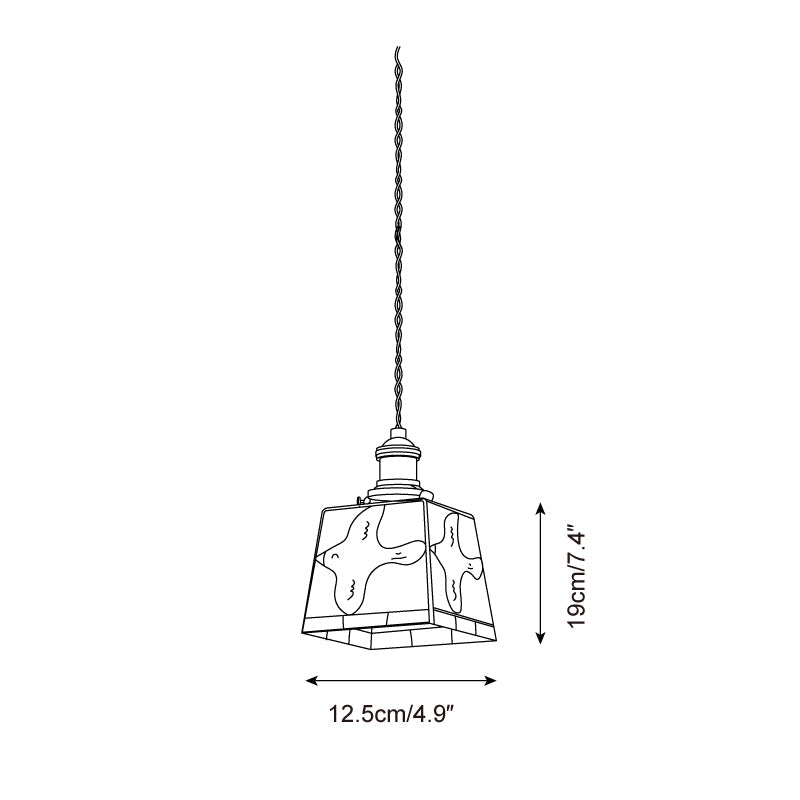 Miroa Suspension Colombe en Verre Ploqué - Neutralighting