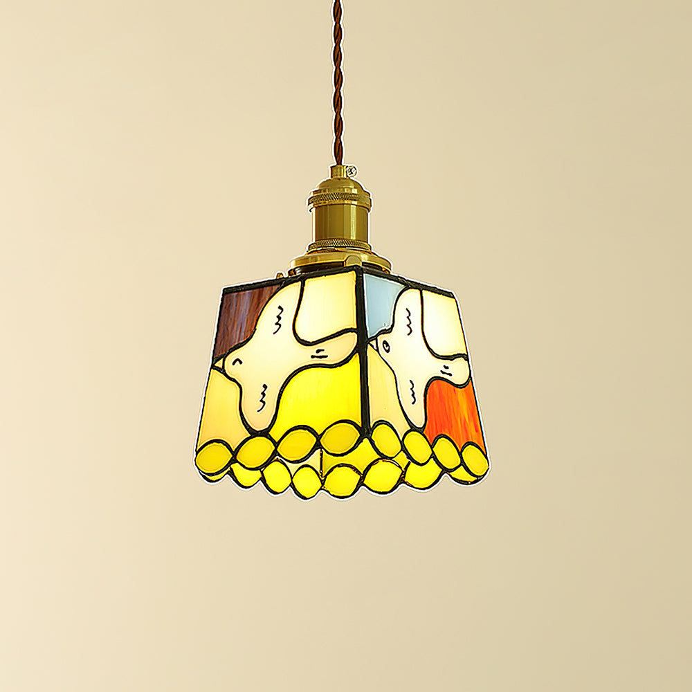 Miroa Suspension Colombe en Verre Ploqué - Neutralighting