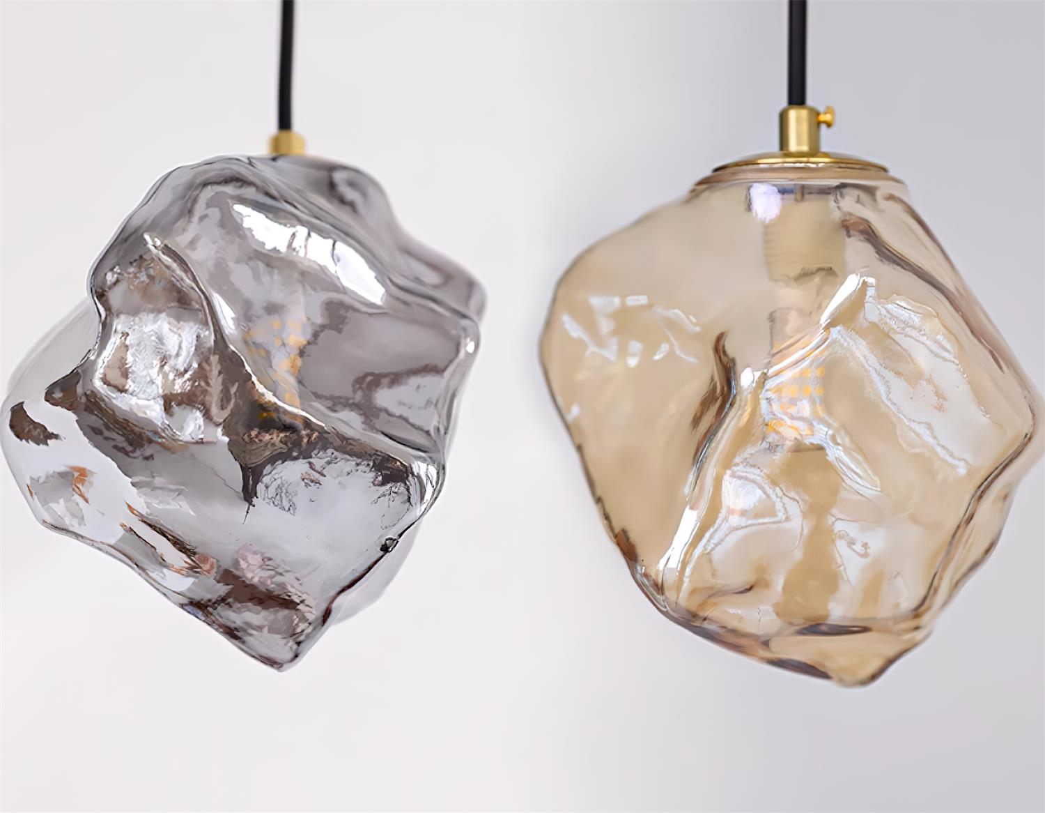 Lava Lampe Suspendue en Verre - Neutralighting