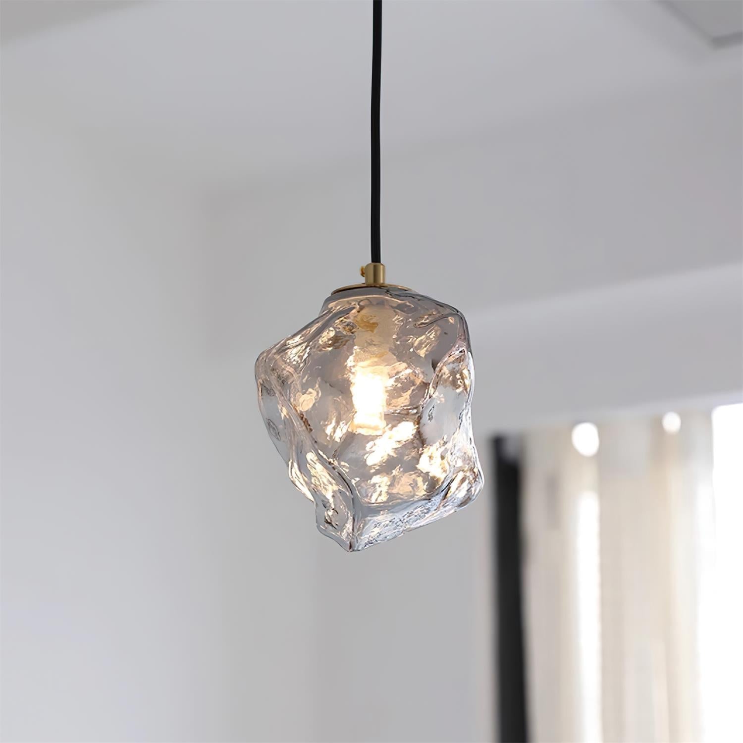 Lava Lampe Suspendue en Verre - Neutralighting