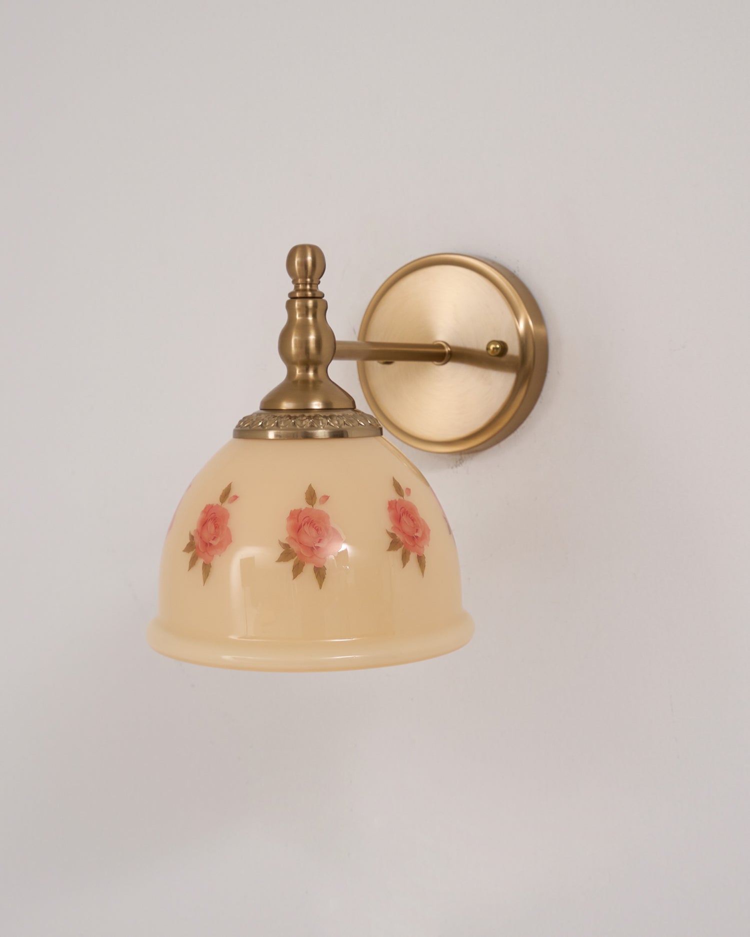 Mishya Applique Murale en Verre Floral - Neutralighting