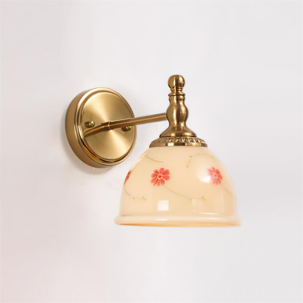Mishya Applique Murale en Verre Floral - Neutralighting