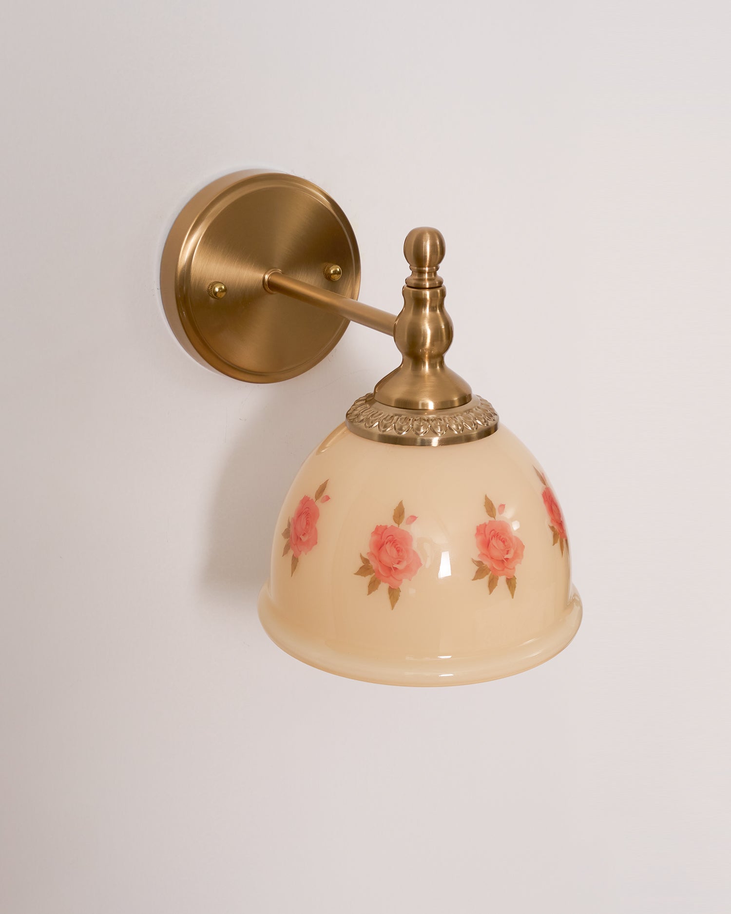 Mishya Applique Murale en Verre Floral - Neutralighting