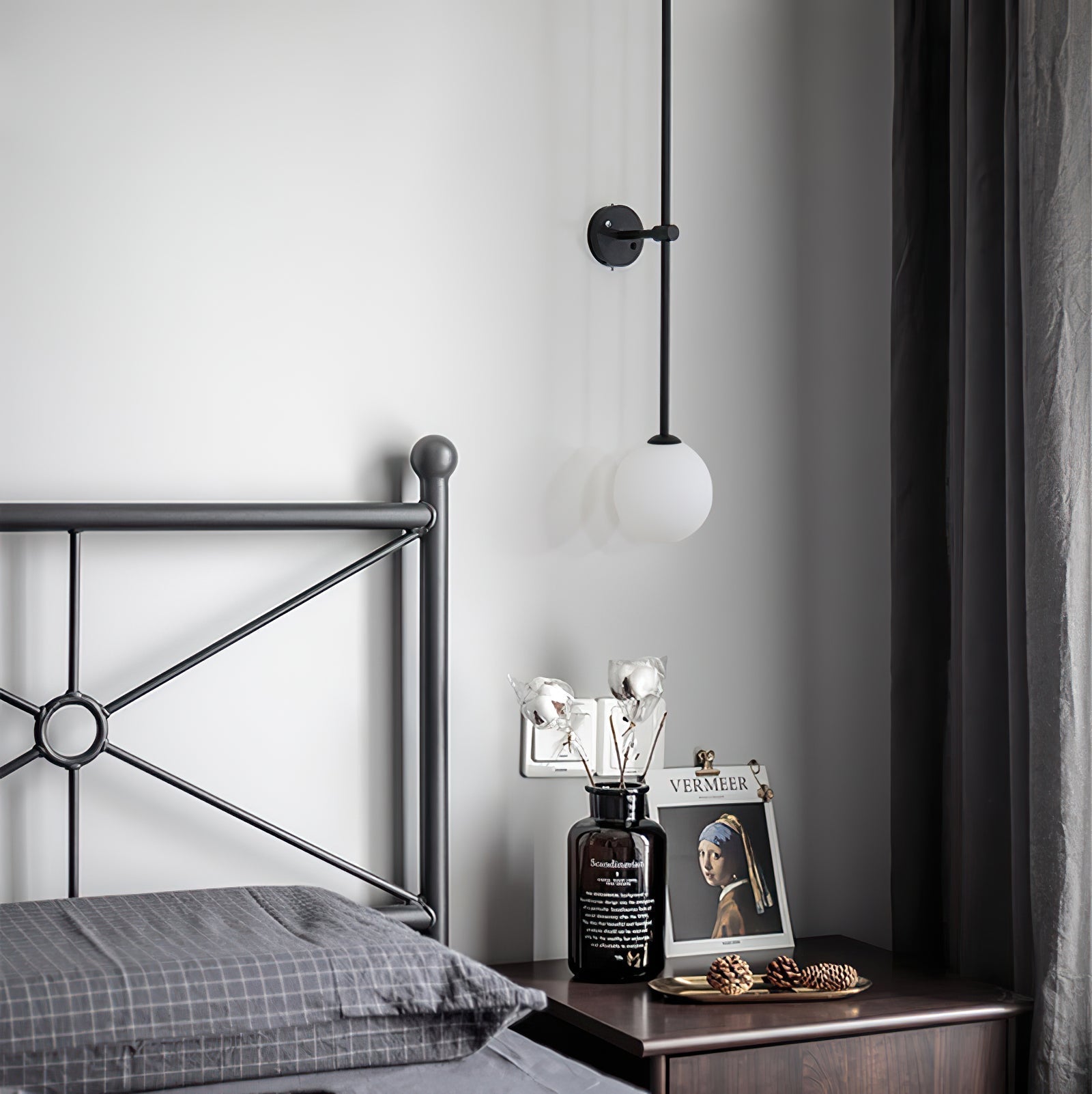 Gizmo Applique Murale Minimaliste en Verre - Neutralighting