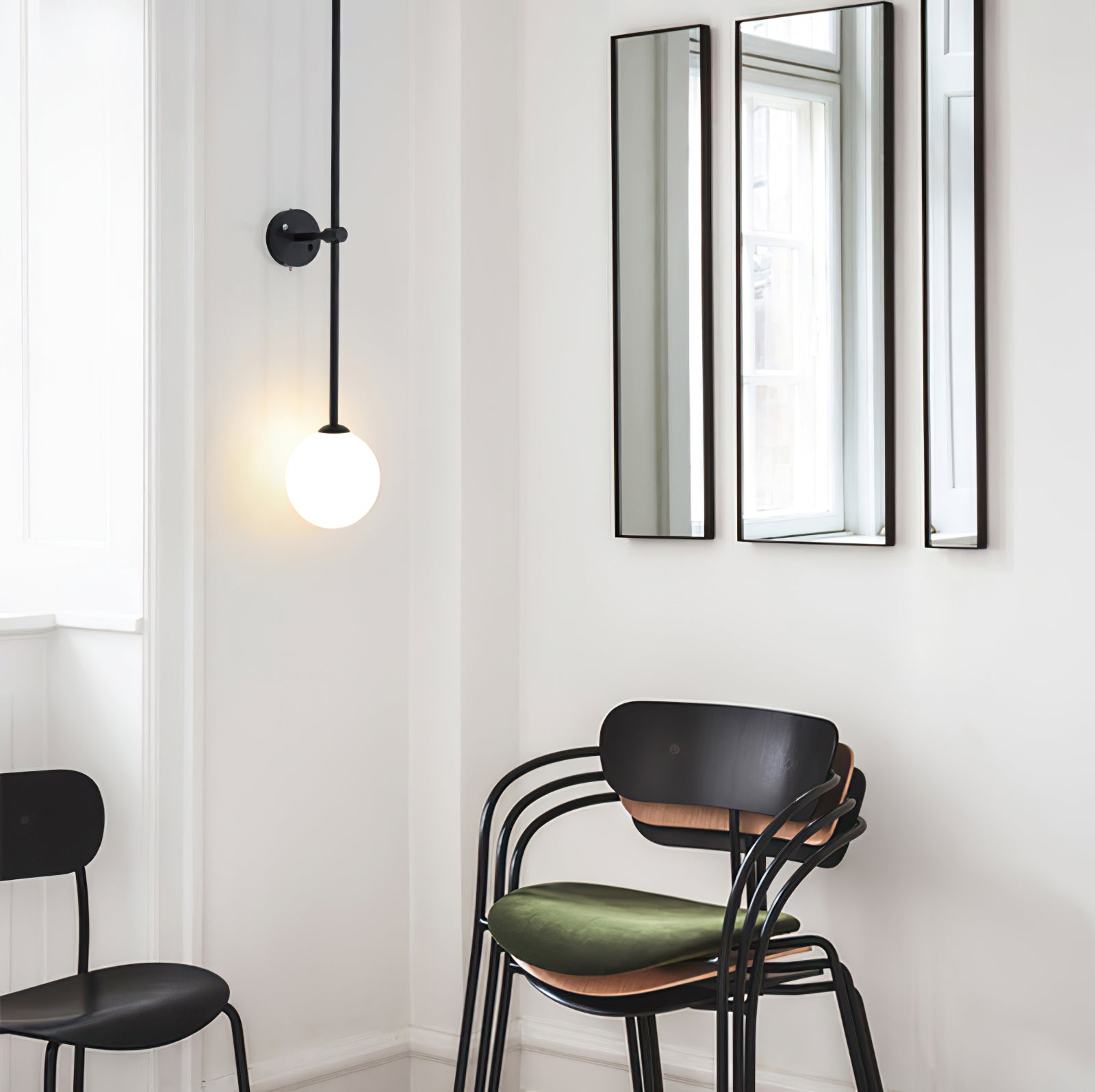 Gizmo Applique Murale Minimaliste en Verre - Neutralighting