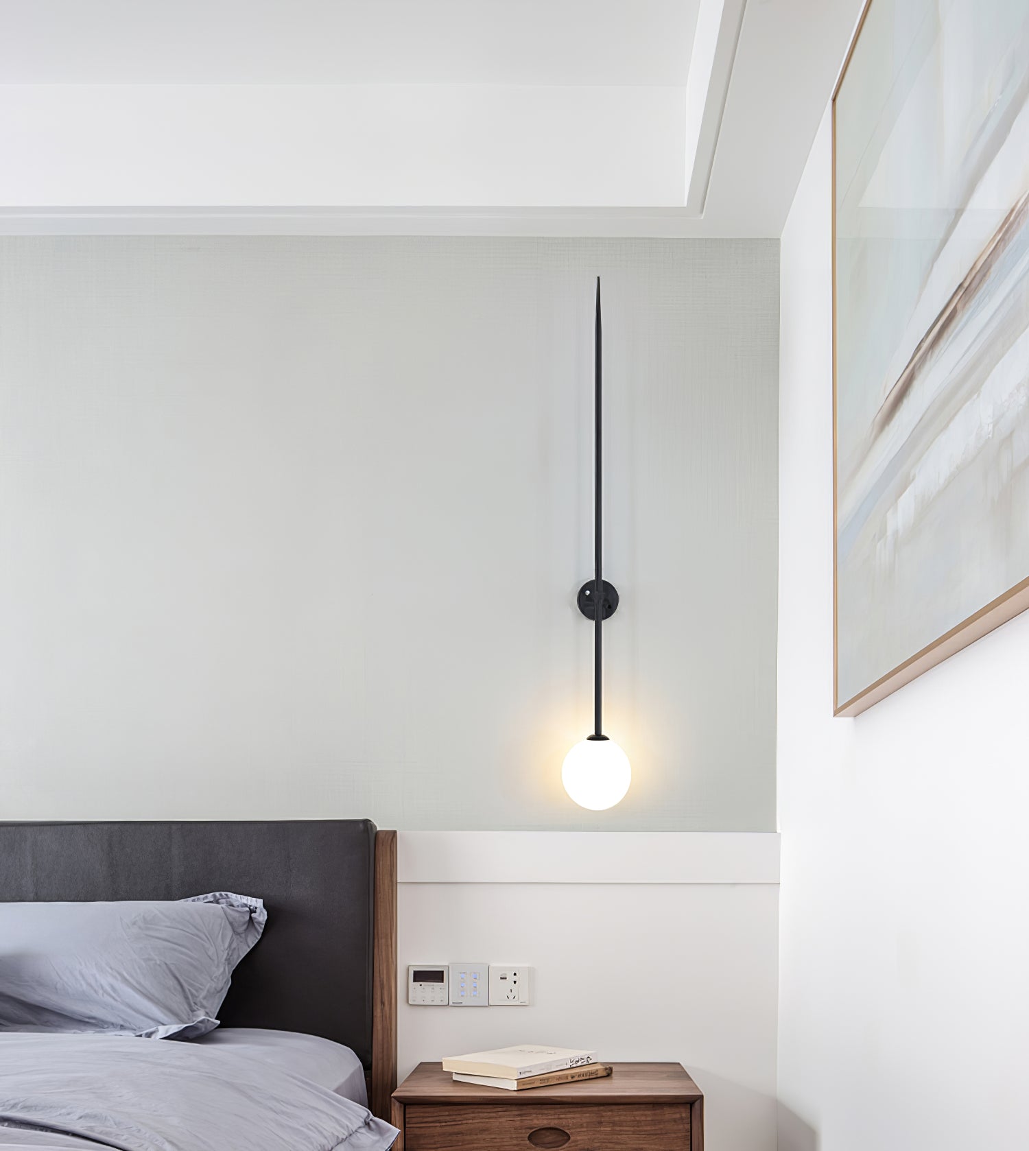 Gizmo Applique Murale Minimaliste en Verre - Neutralighting