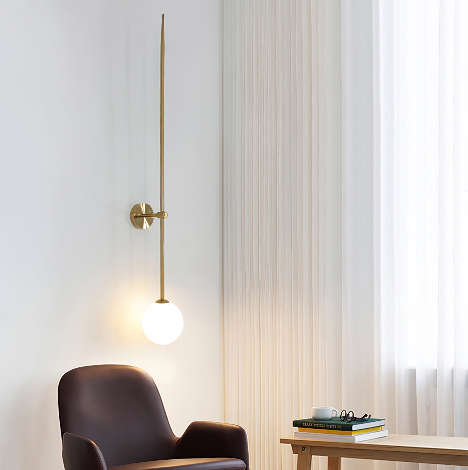 Gizmo Applique Murale Minimaliste en Verre - Neutralighting