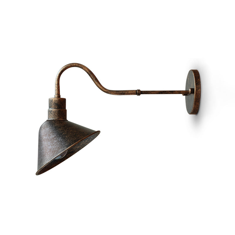 Ciraeus Vintage Industrial Metal Wall Lamp - Lamp Copper