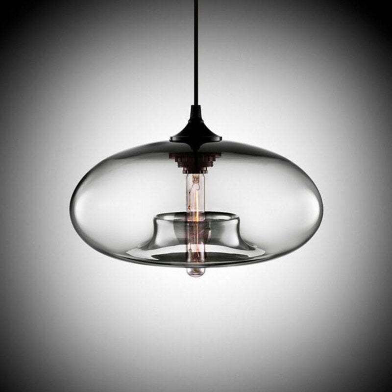 Lurea Lampes Suspendues en Verre Modernes Nordiques Chambre à Coucher - Neutralighting