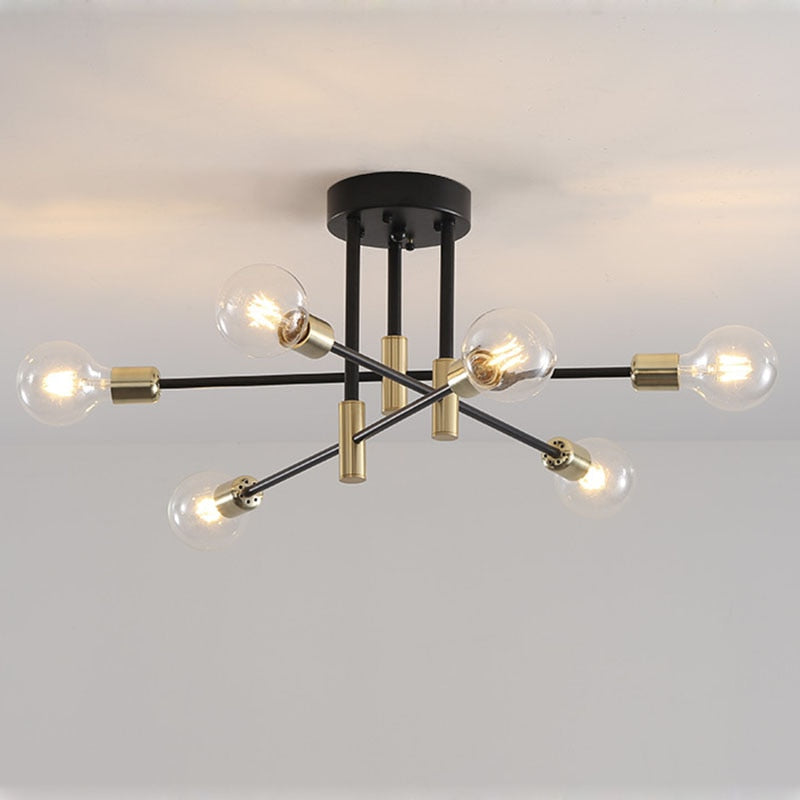 Lindsy Lustre Métal Design Moderne. Plusieurs Ampoules - Neutralighting