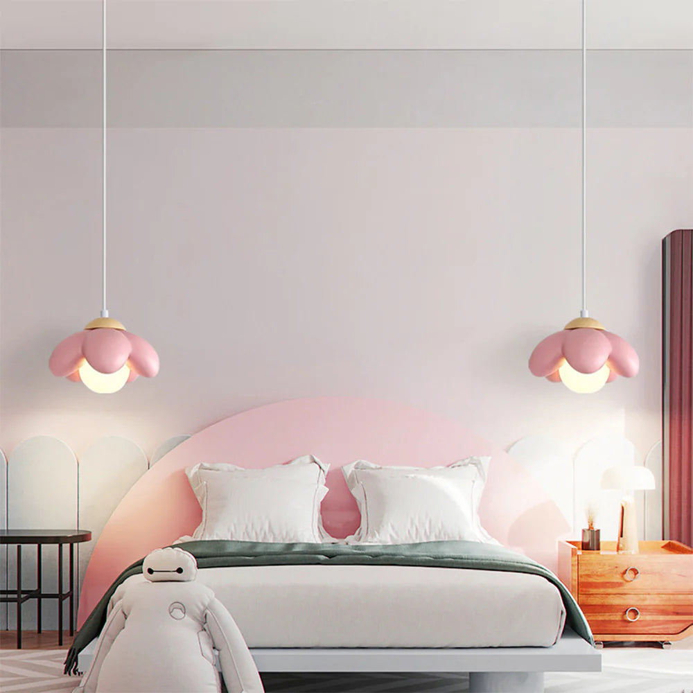 Valentina Moderne Minimaliste Fleurs LED Suspension Chambre à Coucher - Neutralighting