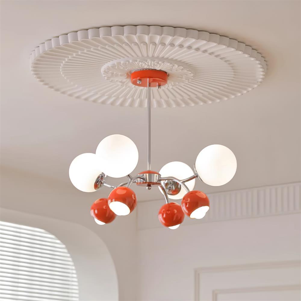 Lumi Chandelier Minimaliste en Verre - Neutralighting