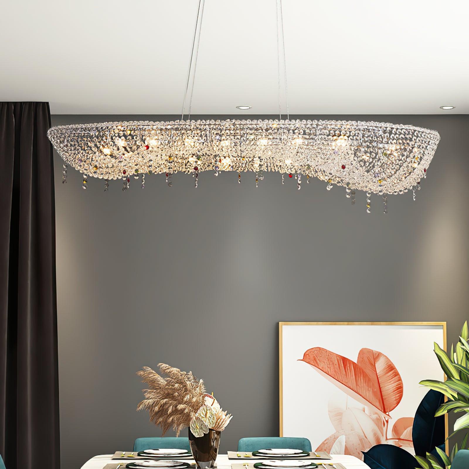 Aeliora Orné Crystal Suspension Lumière - Neutralighting