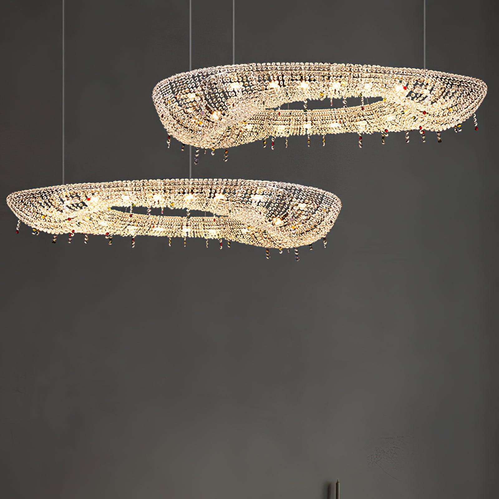 Aeliora Orné Crystal Suspension Lumière - Neutralighting