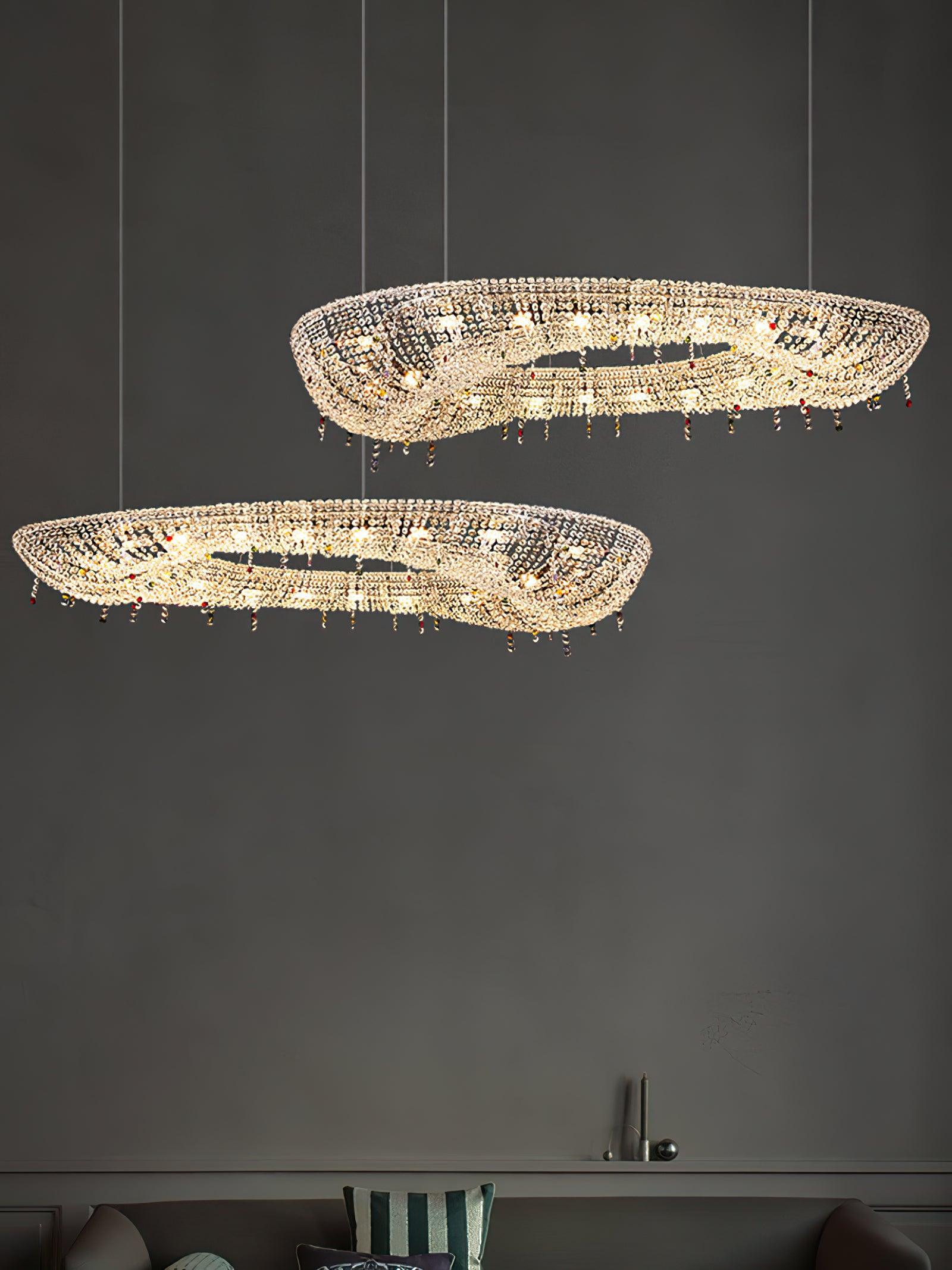 Aeliora Orné Crystal Suspension Lumière - Neutralighting