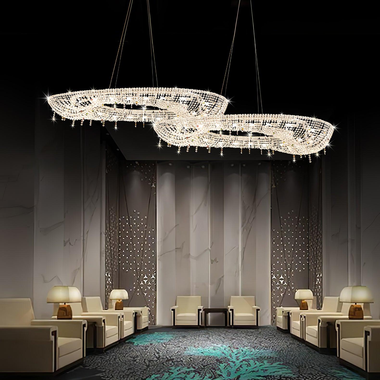 Aeliora Orné Crystal Suspension Lumière - Neutralighting