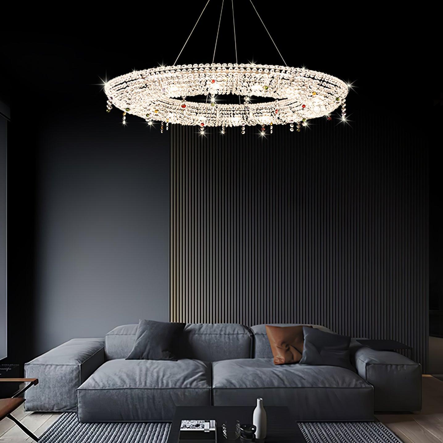 Aeliora Orné Crystal Suspension Lumière - Neutralighting