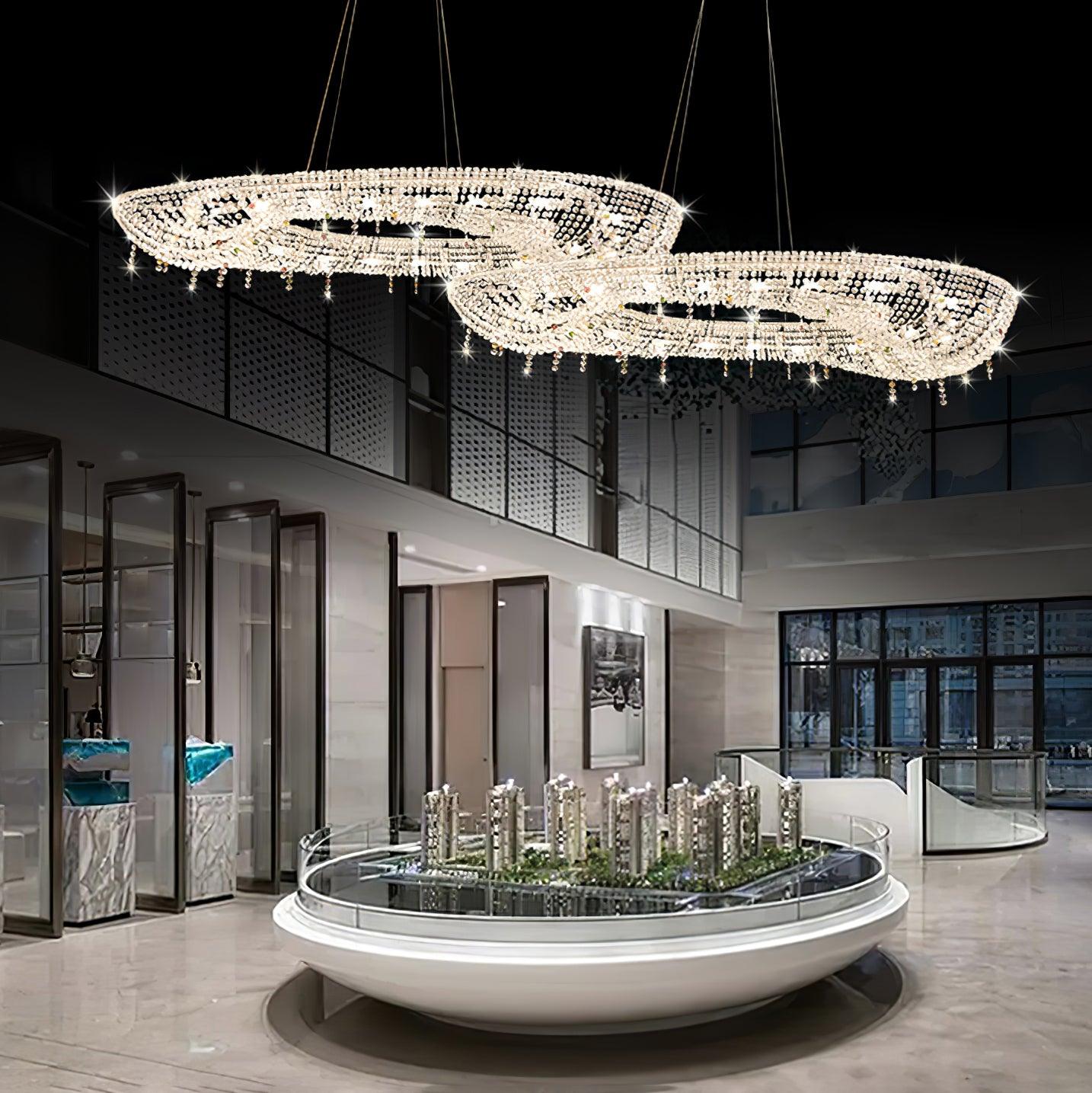 Aeliora Orné Crystal Suspension Lumière - Neutralighting