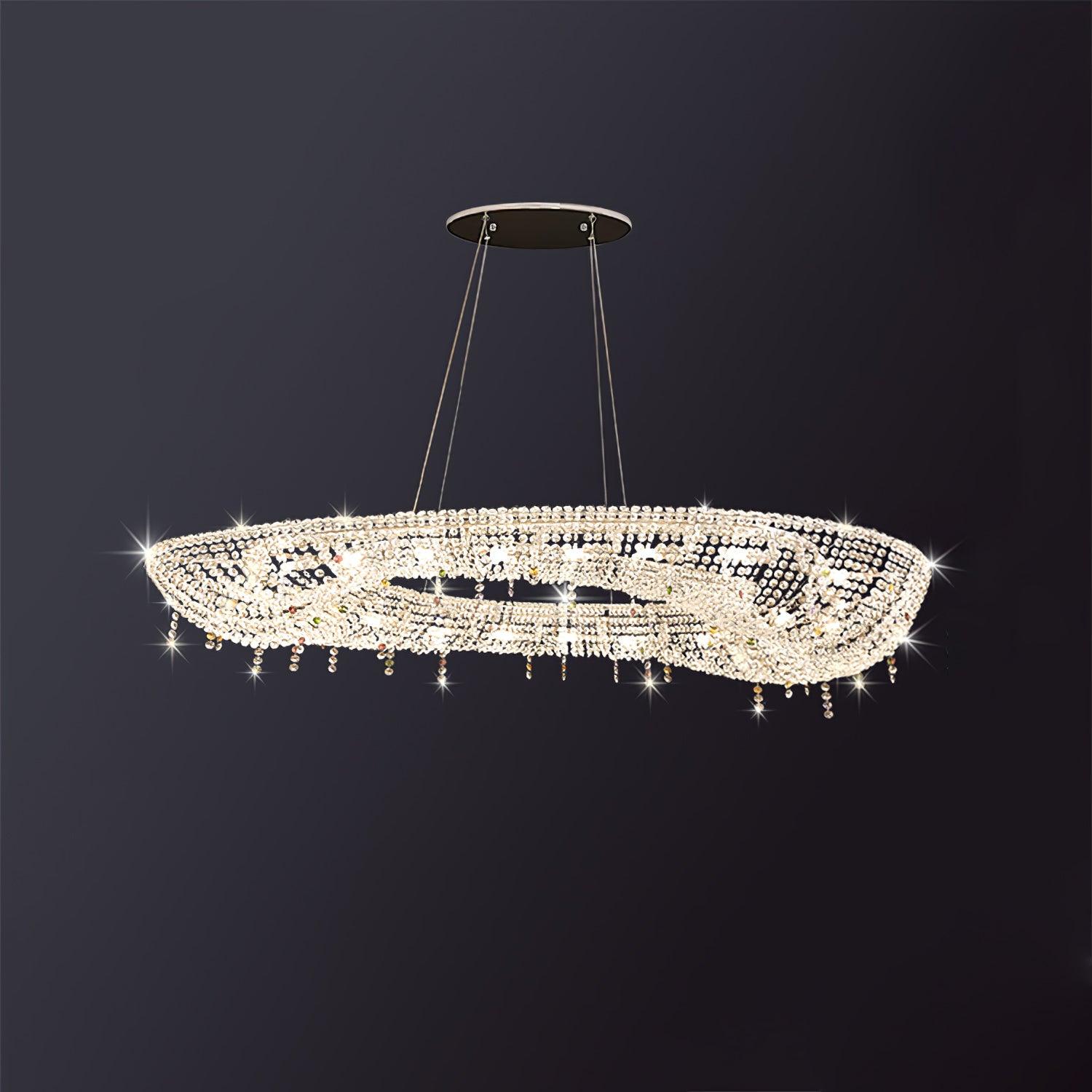 Aeliora Orné Crystal Suspension Lumière - Neutralighting