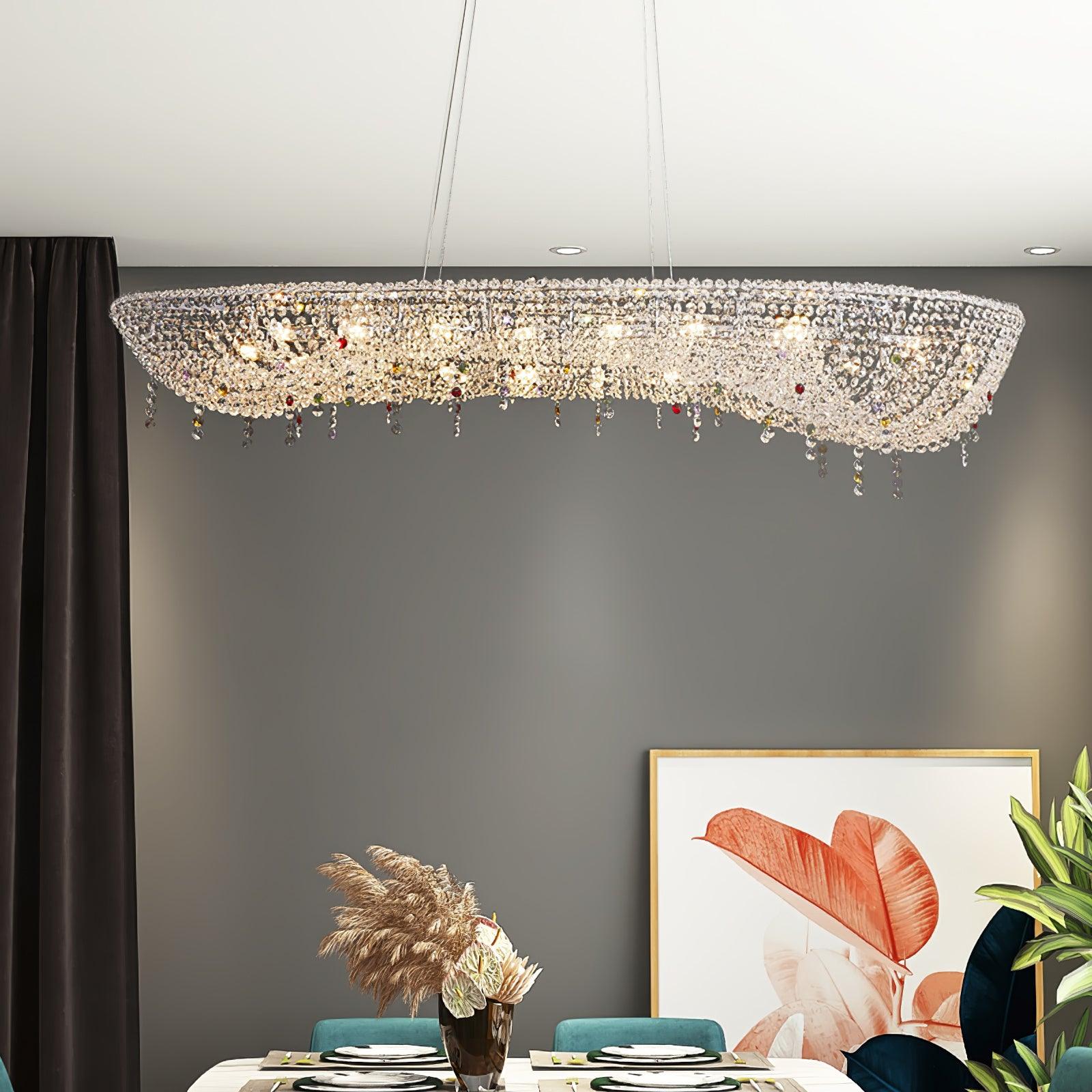Aeliora Orné Crystal Suspension Lumière - Neutralighting